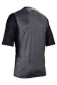 LEATT Tricou de ciclism cu mânecă scurtă - MTB ENDURO 3.0 - gri/negru