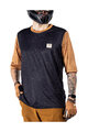 LEATT Tricou de ciclism cu mânecă scurtă - MTB ENDURO 3.0 - negru/maro
