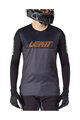 LEATT Tricou de ciclism cu mânecă lungă de vară - MTB GRAVITY 5.0 - negru