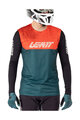 LEATT Tricou de ciclism cu mânecă lungă de vară - MTB GRAVITY 5.0 - multicolor