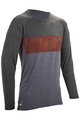 LEATT Tricou de ciclism cu mânecă lungă de vară - MTB GRAVITY 2.0 - negru