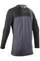 LEATT Tricou de ciclism cu mânecă lungă de vară - MTB GRAVITY 2.0 - negru