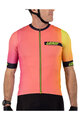LEATT Tricou de ciclism cu mânecă scurtă - MTB ENDURANCE 6.0 - portocaliu/galben