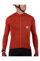 LEATT Tricou de ciclism cu mânecă lungă de vară - MTB ENDURANCE 4.0 - roșu