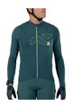 LEATT Tricou de ciclism cu mânecă lungă de vară - MTB ENDURANCE 4.0 - verde