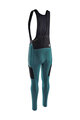 LEATT Pantaloni de ciclism lungi cu bretele - MTB ENDURANCE 4.0 - albastru
