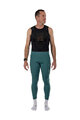 LEATT Pantaloni de ciclism lungi cu bretele - MTB ENDURANCE 4.0 - albastru