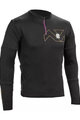 LEATT Tricou de cilism pentru iarnă cu mânecă lungă - MTB TRAIL 4.0 - negru