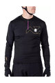 LEATT Tricou de cilism pentru iarnă cu mânecă lungă - MTB TRAIL 4.0 - negru