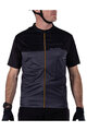 LEATT Tricou de ciclism cu mânecă scurtă - MTB TRAIL 3.0 - negru