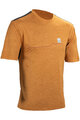LEATT Tricou de ciclism cu mânecă scurtă - MTB TRAIL 1.0 - maro