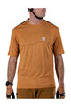 LEATT Tricou de ciclism cu mânecă scurtă - MTB TRAIL 1.0 - maro