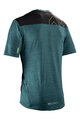 LEATT Tricou de ciclism cu mânecă scurtă - MTB TRAIL 1.0 - verde