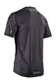 LEATT Tricou de ciclism cu mânecă scurtă - MTB TRAIL 1.0 X-FLOW - negru