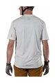 LEATT Tricou de ciclism cu mânecă scurtă - MTB TRAIL 1.0 X-FLOW - gri