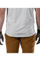 LEATT Tricou de ciclism cu mânecă scurtă - MTB TRAIL 1.0 X-FLOW - gri