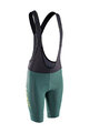 LEATT Pantaloni scurți de ciclism cu bretele - BIB MTB ENDURANCE 6.0 - verde