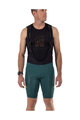 LEATT Pantaloni scurți de ciclism cu bretele - BIB MTB ENDURANCE 6.0 - verde