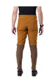 LEATT Pantaloni de ciclism lungi fără bretele - MTB TRAIL 2.0 - maro