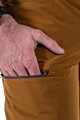 LEATT Pantaloni de ciclism lungi fără bretele - MTB TRAIL 2.0 - maro
