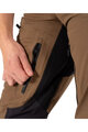 LEATT Pantaloni de ciclism lungi fără bretele - MTB HYDRADRI 5.0 - maro
