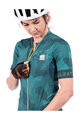 LEATT Tricou de ciclism cu mânecă scurtă - MTB ENDURANCE 5.0 W - verde
