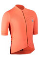LEATT Tricou de ciclism cu mânecă scurtă - MTB ENDURANCE 5.0 W - portocaliu