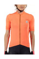 LEATT Tricou de ciclism cu mânecă scurtă - MTB ENDURANCE 5.0 W - portocaliu
