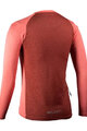 LEATT Tricou de ciclism cu mânecă lungă de vară - MTB TRAIL 3.0 W - roșu