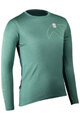 LEATT Tricou de ciclism cu mânecă lungă de vară - MTB TRAIL 3.0 W - verde