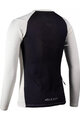 LEATT Tricou de ciclism cu mânecă lungă de vară - MTB TRAIL 3.0 W - alb/negru