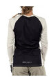 LEATT Tricou de ciclism cu mânecă lungă de vară - MTB TRAIL 3.0 W - alb/negru