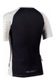 LEATT Tricou de ciclism cu mânecă scurtă - MTB TRAIL 2.0 W - alb/negru