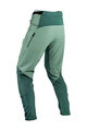 LEATT Pantaloni de ciclism lungi fără bretele - MTB TRAIL 2.0 W - verde