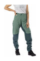 LEATT Pantaloni de ciclism lungi fără bretele - MTB TRAIL 2.0 W - verde