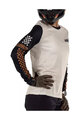 LEATT Tricou de ciclism cu mânecă lungă de vară - MTB ENDURO 4.0 W - alb/negru