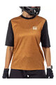 LEATT Tricou de ciclism cu mânecă scurtă - MTB ENDURO 3.0 W - maro