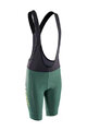 LEATT Pantaloni scurți de ciclism cu bretele - BIB MTB ENDURANCE 6.0 W - verde