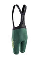 LEATT Pantaloni scurți de ciclism cu bretele - BIB MTB ENDURANCE 6.0 W - verde