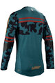 LEATT Tricou de ciclism cu mânecă lungă de vară - MTB GRAVITY 4.0 - mov