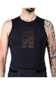LEATT Tricou de ciclism fără mâneci - BASE - negru