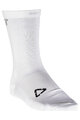 LEATT Șosete clasice de ciclism - MTB ENDURANCE - alb