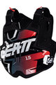 LEATT protecție spate și piept - CHEST PROTECTOR TORQUE 1.5 - negru/roșu
