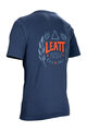 LEATT Tricou de ciclism cu mânecă scurtă - CORE - albastru
