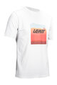 LEATT Tricou de ciclism cu mânecă scurtă - CORE - alb