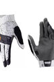 LEATT Mănuși cu degete lungi de ciclism - MTB 1.0 GRIPR W - alb/negru
