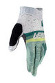 LEATT Mănuși cu degete lungi de ciclism - MTB 1.0 GRIPR JR - verde/alb