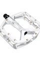 LEATT pedale - ALLMTN 6.0 FLAT 114X100MM - argintiu