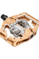 LEATT pedale - GRAVITY 6.0 CLIP-IN - bronz