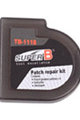 SUPER B lipire - SET OF PATCHES TB-1118 - negru
